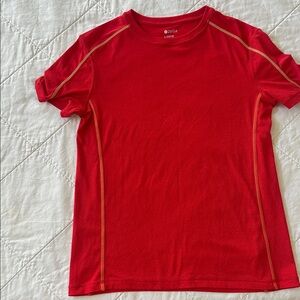 Zella Boys Vibrant Red Short Sleeve Active Tee- 
Sz L (10/12)